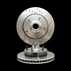 Discos Delanteros Ranurados y Perforados Estándar - FORD F-100 c/ maza y tornillos