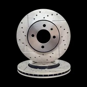 Discos Delanteros Ranurados y Perforados Estándar - VOLKSWAGEN Gol Trend 1.6 / VOLKSWAGEN Saveiro 1.6 / VOLKSWAGEN UP 1,0