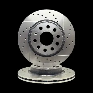Discos Delanteros Ranurados y Perforados Estándar - AUDI A3 1.6i 16V / Sportback / 1.9 Tdi / 2.0 / 2.0 Tdi / SEAT Altea 1,9TDI/ 2,0 FSI/ 2,0TDI( 5P1) / SEAT Leon 1.6