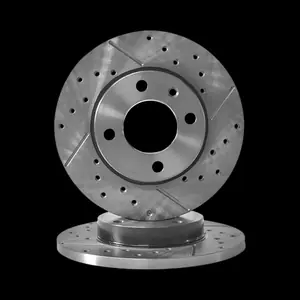 Discos Delanteros Ranurados y Perforados Estándar - AUDI 80 / AUDI 90/4000 / SEAT Cordoba / Ibiza