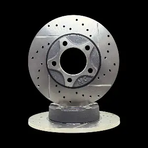 Discos Delanteros Ranurados y Perforados Estándar - Chevrolet Chevy / 400