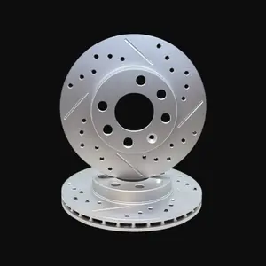 Discos Delanteros Ranurados y Perforados Línea Premium - CHEVROLET/OPEL/GM Agile 1.4 8V / CHEVROLET/OPEL/GM Celta 1.4 8V / CHEVROLET/OPEL/GM Combo (Pick up)