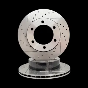Discos Delanteros Ranurados y Perforados Estándar - TOYOTA Hilux SW 4