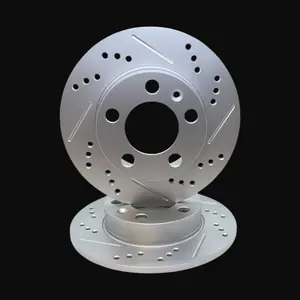 Discos Traseros Ranurados y Perforados Línea Premium - AUDI A1  1.4 TFSi / AUDI A3 / A3 Turbodiesel / AUDI TT 1.8i 20V Turbo