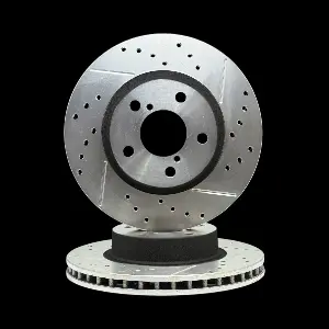 Discos Delanteros Ranurados y Perforados Estándar - SUBARU -Legacy/Imprezza