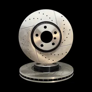 Discos Delanteros Ranurados y Perforados Estándar - BMW X5 (E70) - 3.0d / 3.0 sd / BMW X6 (E71) - 3.0d / 3.5i