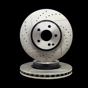 Discos Delanteros Ranurados y Perforados Estándar - BMW -535