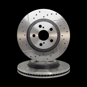 Discos Delanteros Ranurados y Perforados Estándar - TOYOTA -COROLLA 1.8 HV ECVT HIBRID