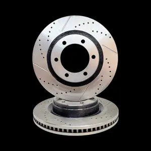 Discos Delanteros Ranurados y Perforados Estándar - TOYOTA 4 Runner / TOYOTA Land Cruiser