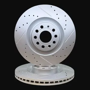 Discos Traseros Ranurados y Perforados Línea Premium - AUDI A3 / SEAT Leon 2.0 / VOLKSWAGEN CC 3.6