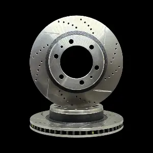 Discos Delanteros Ranurados y Perforados Estándar - TOYOTA -Hilux SW 4 2.5 Turbo / 3.0 Turbo