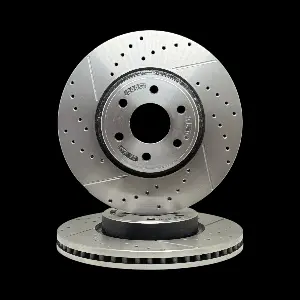 Discos Delanteros Ranurados y Perforados Estándar - NISSAN-DATSUN FRONTIER