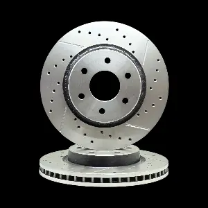 Discos Delanteros Ranurados y Perforados Estándar - NISSAN-DATSUN Frontier 2.5 SEL/SE/LE / NISSAN-DATSUN NP300 / RENAULT Alaskan