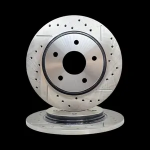 Discos Traseros Ranurados y Perforados Estándar - CHRYSLER  -  DODGE Caravan  / Journey 2,7 2009/-