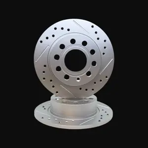 Discos Traseros Ranurados y Perforados Línea Premium - AUDI A3, 1.6. / AUDI A3, 1.8 TFSI. / AUDI A3, 1.9 TDI.
