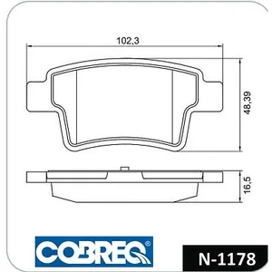 Pastillas de freno traseras - CITROEN C4 GRAND PICASSO