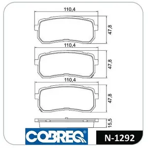 Pastillas de freno traseras - KIA CARNIVAL