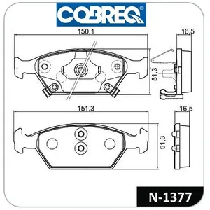 Pastillas de freno delanteras - HONDA FIT 2007 EN ADELANTE