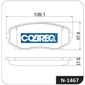 Pastillas de freno delanteras - MAZDA CX7 / CX9 AWB 2009>