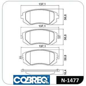 Pastillas de freno delanteras - SAAB 9-2X / SUBARU Impreza-Legacy 03/