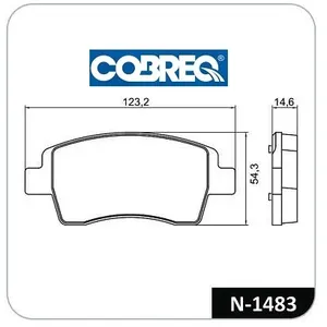 Pastillas de freno delanteras - TOYOTA ETIOS / YARIS