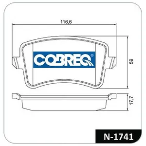 Pastillas de freno traseras - AUDI A4/AVANT /A4/A6 Q5 07>