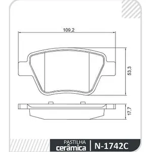 Pastillas de freno delanteras - BMW SERIE 5 / SERIE 6 04-09