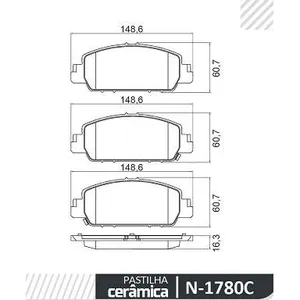 Pastillas de freno delanteras - HONDA HRV 2015 > HONDA CIVIC 2017 >