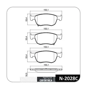 Pastillas de freno cerámicas delanteras - HONDA HR-V 2020/à
