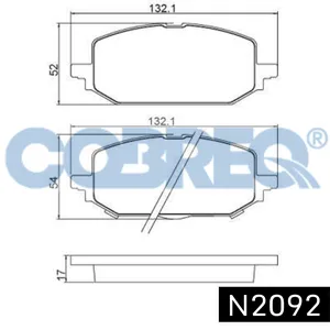 Pastillas de freno delanteras - CHEVROLET ONYX 1.0T 1.2 2020 ->