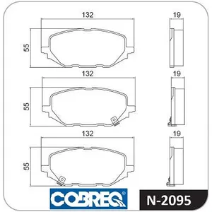 Pastillas de freno delanteras - CHEVROLET -TRACKER -LT-LTS 2020/à