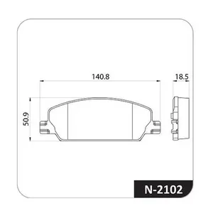 Pastillas de freno delanteras - CITROEN -BASALT 1.0 T200 Feel - Shine 2022/à