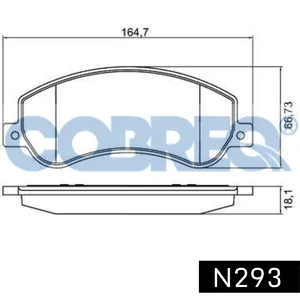 Pastillas de freno delanteras - VOLKSWAGEN AMAROK