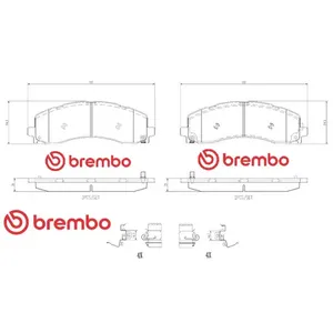 Pastillas de freno traseras - CHRYSLER DODGE -Ram 2500 - 3500 - 4000