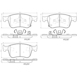 Pastillas de freno delanteras - Honda Accord/ Inspire Hybrid
