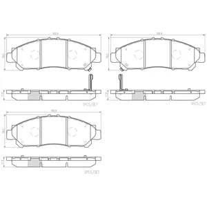 Pastillas de freno delanteras - ACURA -MDX
